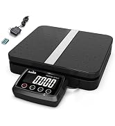 ACNHLI 66 Pound Digital Shipping Postal Scale, Black, Including Product Manual and Adapter, Suita...