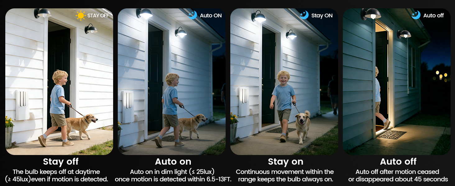 motion sensor outdoor lights motion sensor light bulb