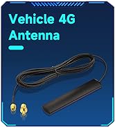 Wlaniot 4G LTE GSM Antenna Omni-Directional 700-2600MHZ Adhesive Mount Antenna with SMA Male Conn...
