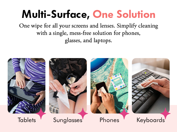 screen wipes