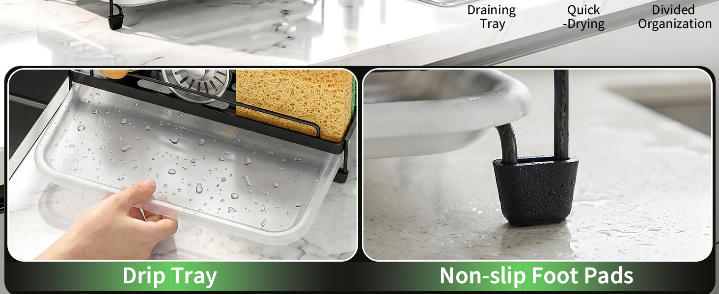 sponge holder for kitchen sink