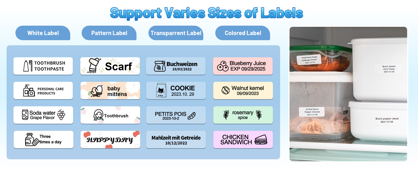 portable bluetooth label maker, small label maker, clear label maker, cute label maker, label makers