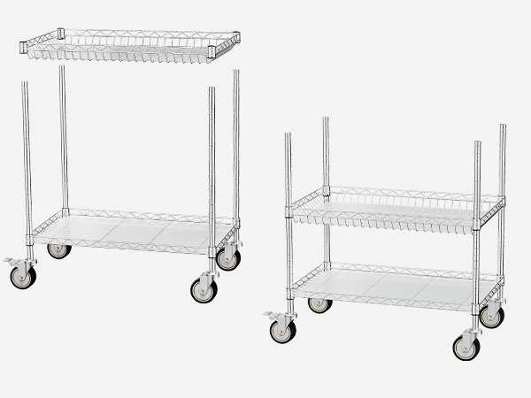 rolling kitchen cart