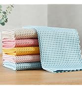 JOYMOOP Microfiber Cleaning Cloth, Reusable Absorbent Microfiber Cleaning Cloths, Kitchen Dish Cl...