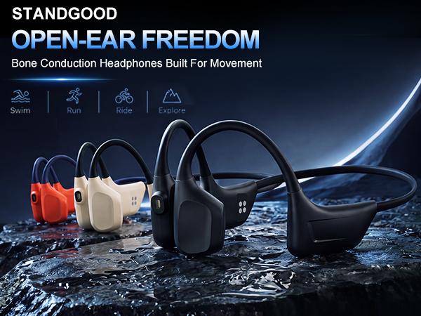 OPEN-EAR FREEDOM Bone Conduction Headphones