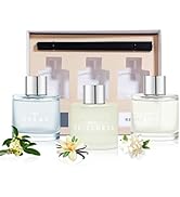 3 Pack Reed Diffuser Set, 5.07 oz Reed Diffusers with 12 Black Fiber Sticks, 150 ml Osmanthus Van...