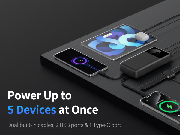 power bank 5 Devices at Once