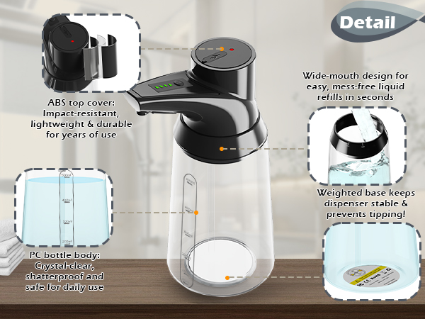 automatic dish soap dispenser