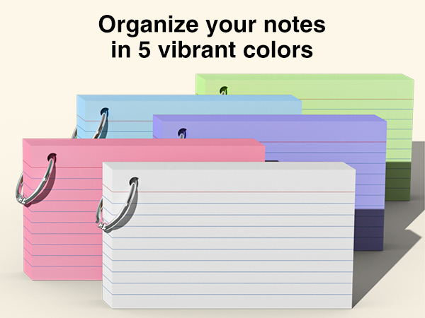 purple index cards