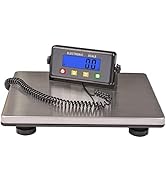 Large 440lbs Heavy Duty Shipping Scale,15.3"*11.8" Platform Digital Metal Industry Shipping Posta...