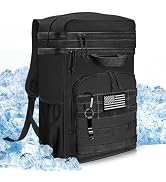 WOTOW Backpack Cooler 45 Cans - Tactical Insulated Soft Cooler Bag for Men Women - Large Capacity...