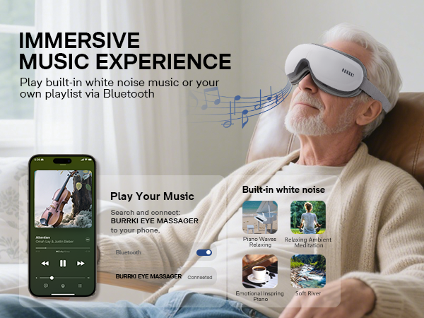 Eye Massager with Bluetooth