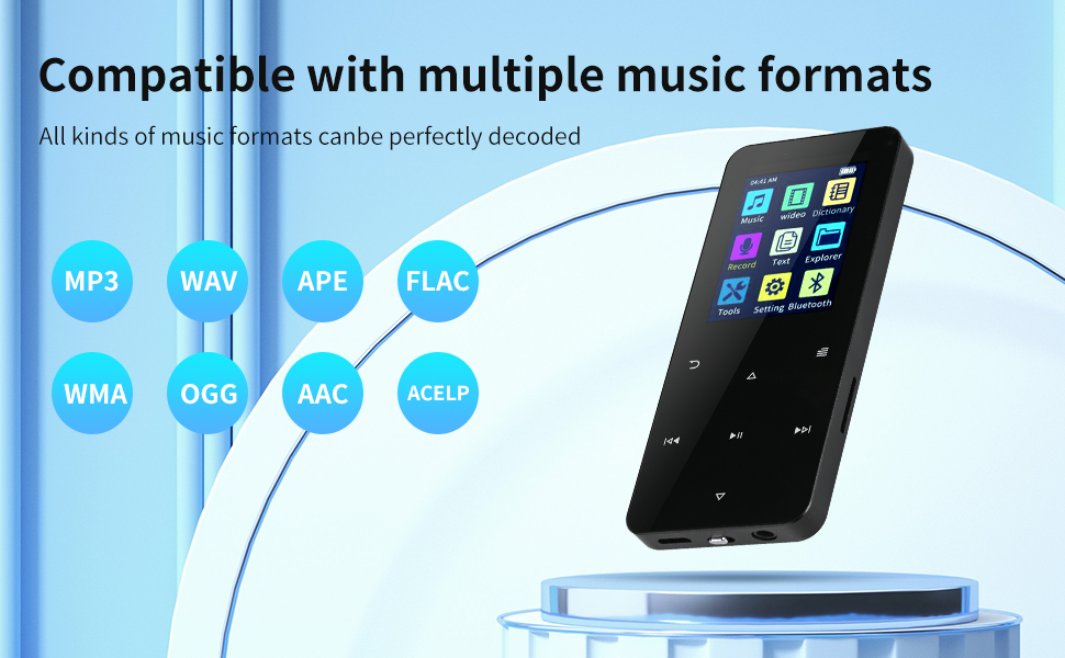 mp3 player with bluetooth