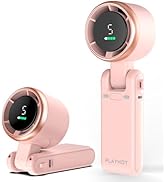 PlayHot Portable Handheld Turbo Fan, 5-Speed Personal Fans, 5000mAh Rechargeable Fans Up to 12 Ho...