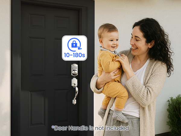 digital door lock with keypad set