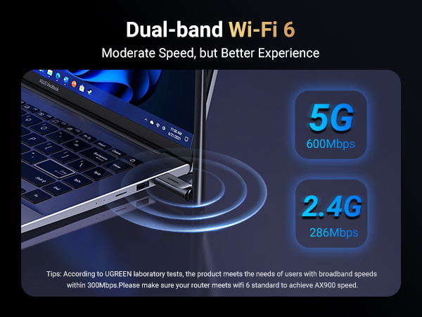 wifi adapter computer network adapter high gain dual antennas wifi to ethernet gaming 5GHz 2.4GHz