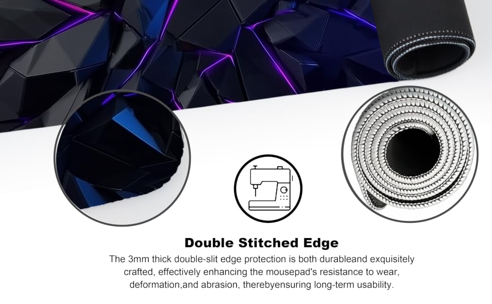 Double Stitched Edge