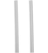 2PCS Dustpan Replacement Lips,Plastic Dustpan Edge Lips Dustpans Edge Bars for Home Office Restau...
