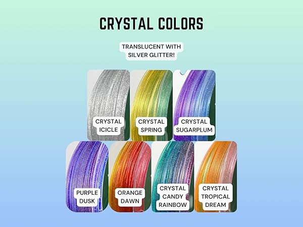 EPAX Fast PLA+ Crystal Colors