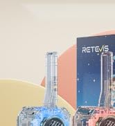 Retevis EZTalk 80 STEM Toys for Ages 8-13, DIY Walkie Talkie Kit for Kids, STEM Gifts for Kids, S...