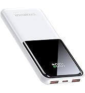 Szfakuer Portable Charger,Slim 10000mAh Power Bank,22.5W USB-C Fast Charging Battery Pack Compati...