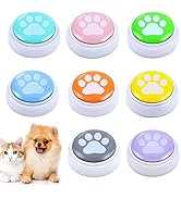 HEROSS Dog Buttons for Communication Speaking Button for Dog Training 30 Seconds Recordable Dog B...