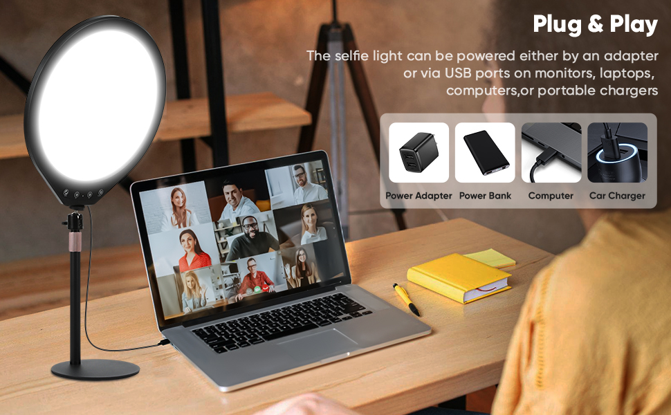 Work-from-home lamp