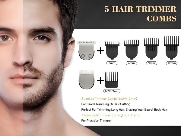 electric beard trimmer for men
