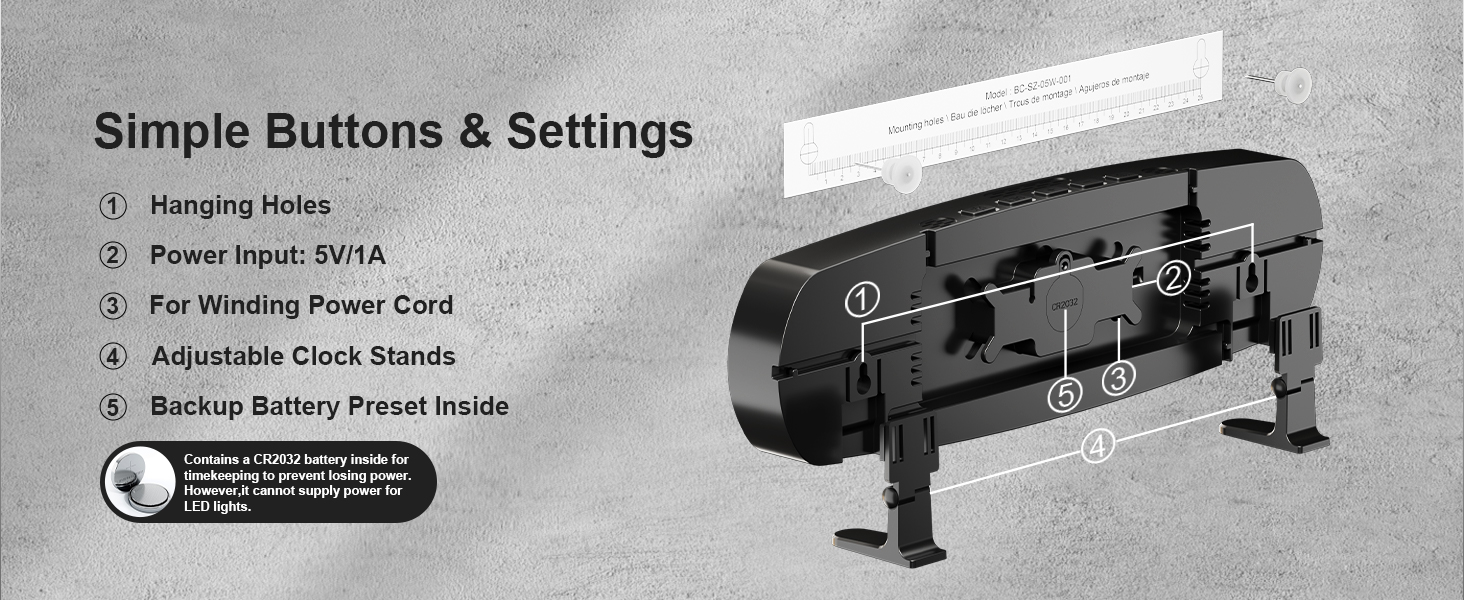 digital clocks for seniors