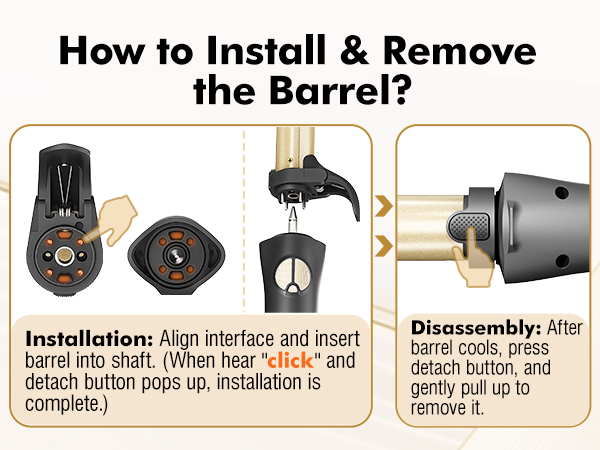 Rotating Curling Iron