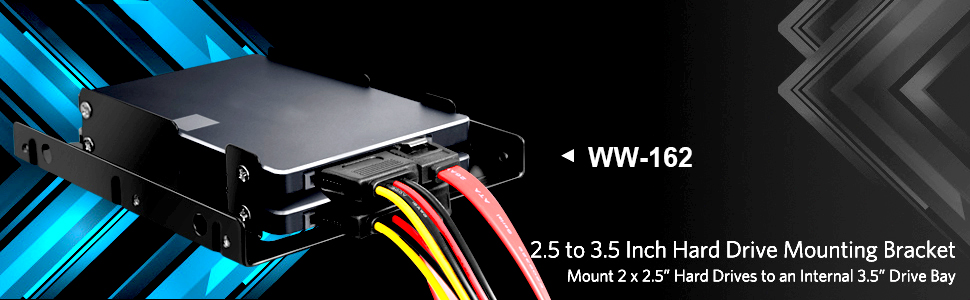 2.5 to 3.5 inch hard drive Mounting Bracket