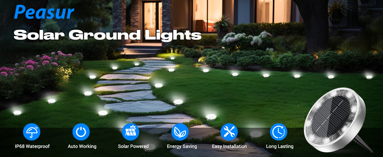 solar ground lights