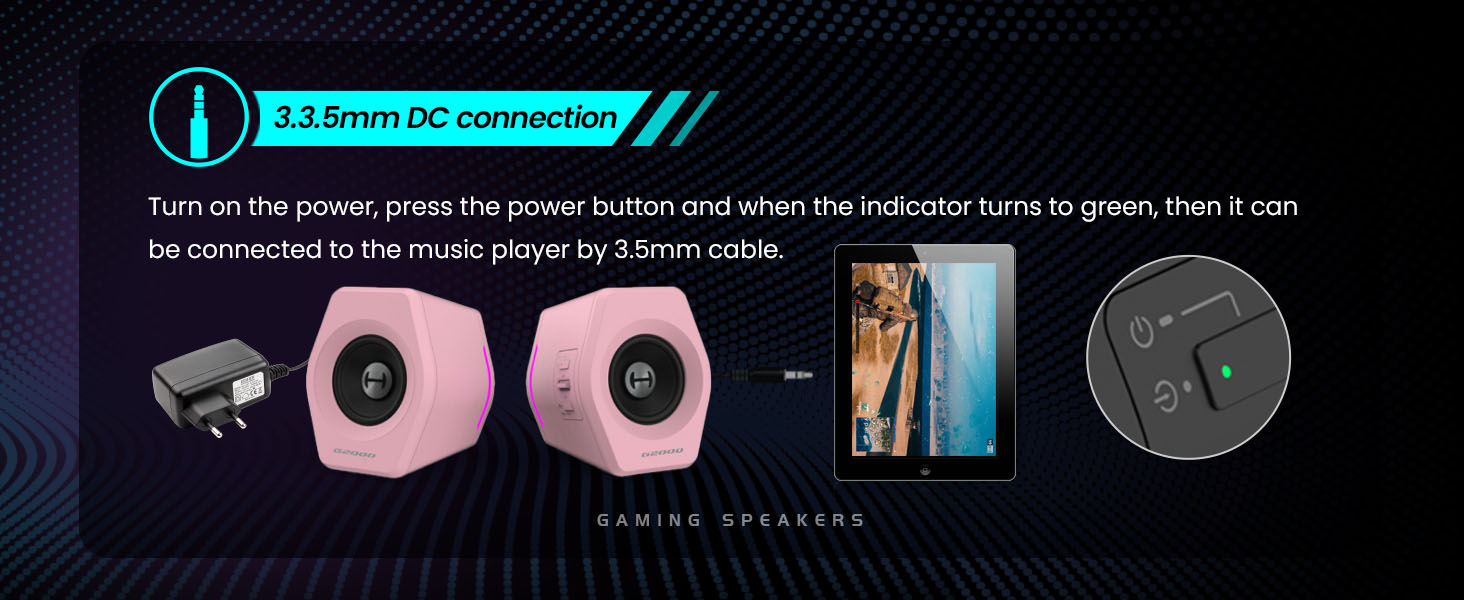 3.5mm DC Connection