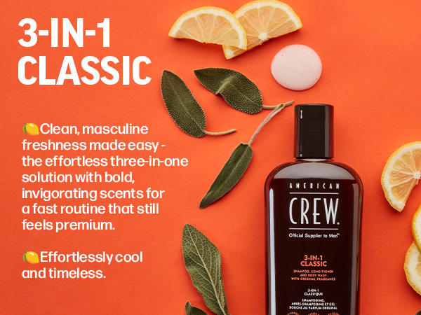 3-in-1 Classic. Effortlessly cool and timeless