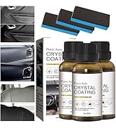 3Pcs Crystal Coating for Car, Plastic Parts Crystal Coating, Cristal para PláStico Del Carro for ...