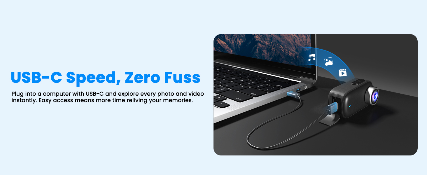 Instant Access Action Camera