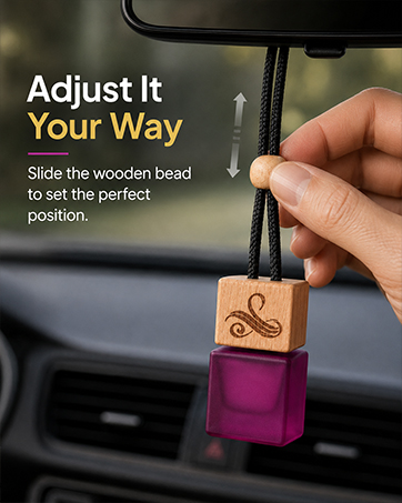 Adjust it your way, slide the wooden bead to set the perfect release.