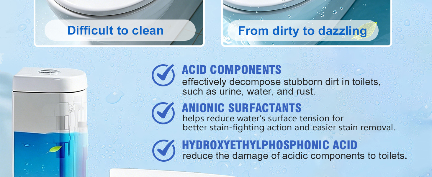 Toilet Bowl Cleaner Tablets for Tank