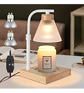 Dimmable Candle Warmer Lamp Electric Candle Light for Candle Melter Scented Candles Top-Down Cand...