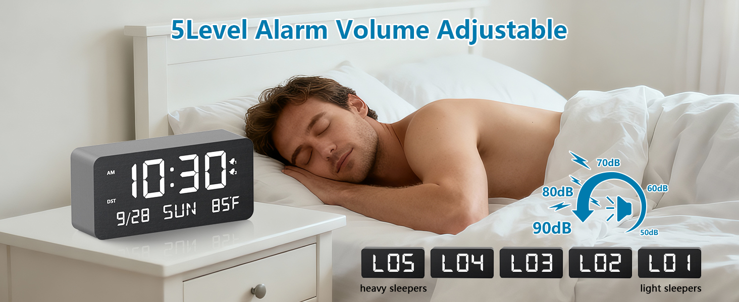 bedside clock