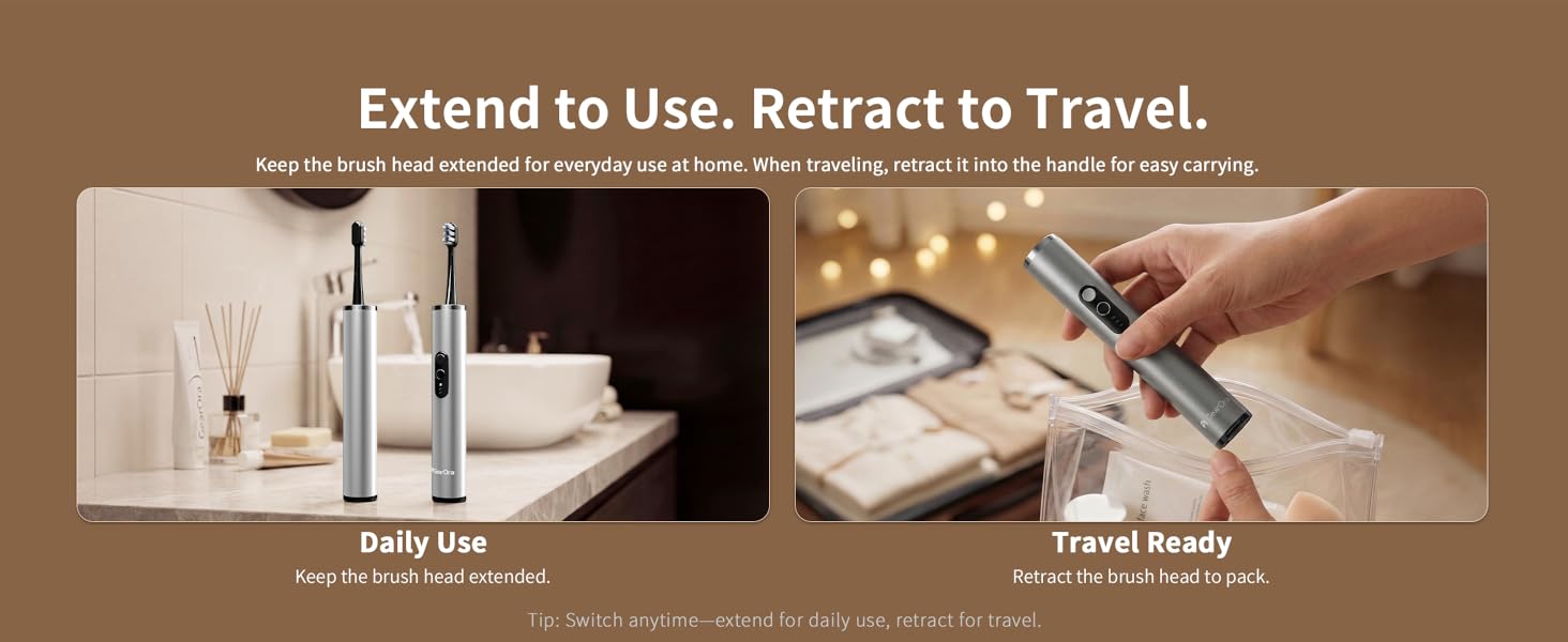 travel electric toothbrush