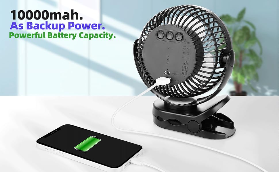 rechargeable fan