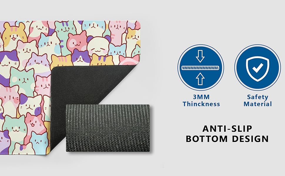Kawaii Cat Mouse Pad