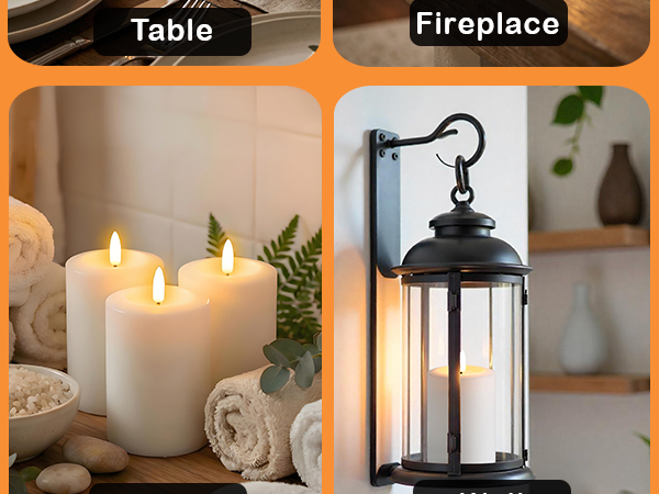 battery candles for pottery barn decor