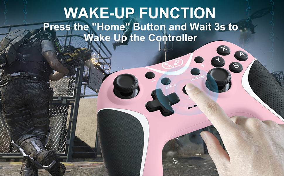 nintendo switch controller wireless pink