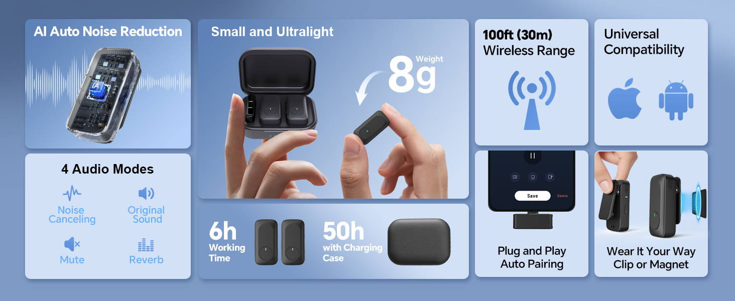 Microphone Advantages