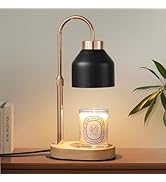 MEIXISUE Candle Warmer Lamp with Dimmer and Timer,Home Decor Lamp for Scented Jar,Electric Wax Me...