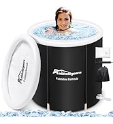 Ambitelligence Recovery Ice Bath Tub, Foldable Adult Bathtub,Outdoor Portable Cold Water Therapy ...
