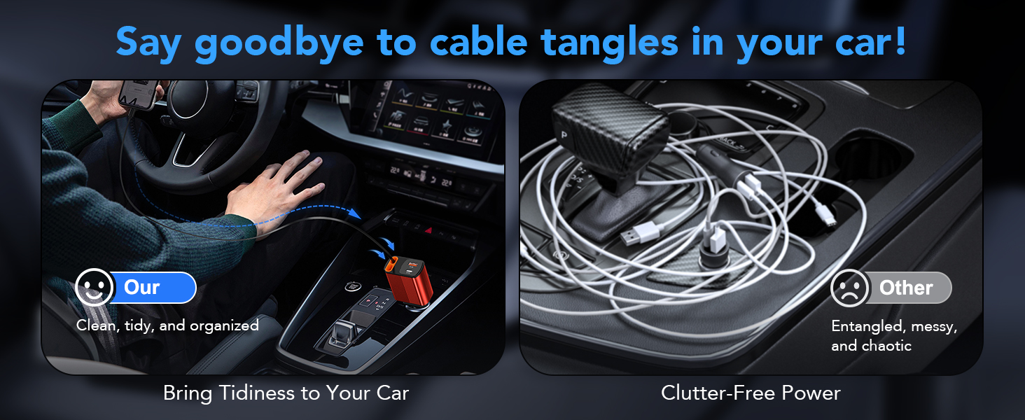 Retractable Car Charger