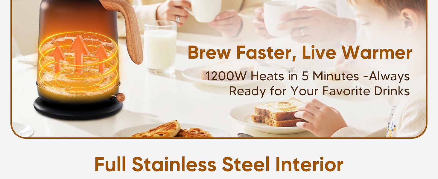 1200W fast heating